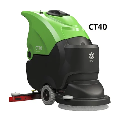 IPC CT40 Walk Behind Mini Scrubber Dryer